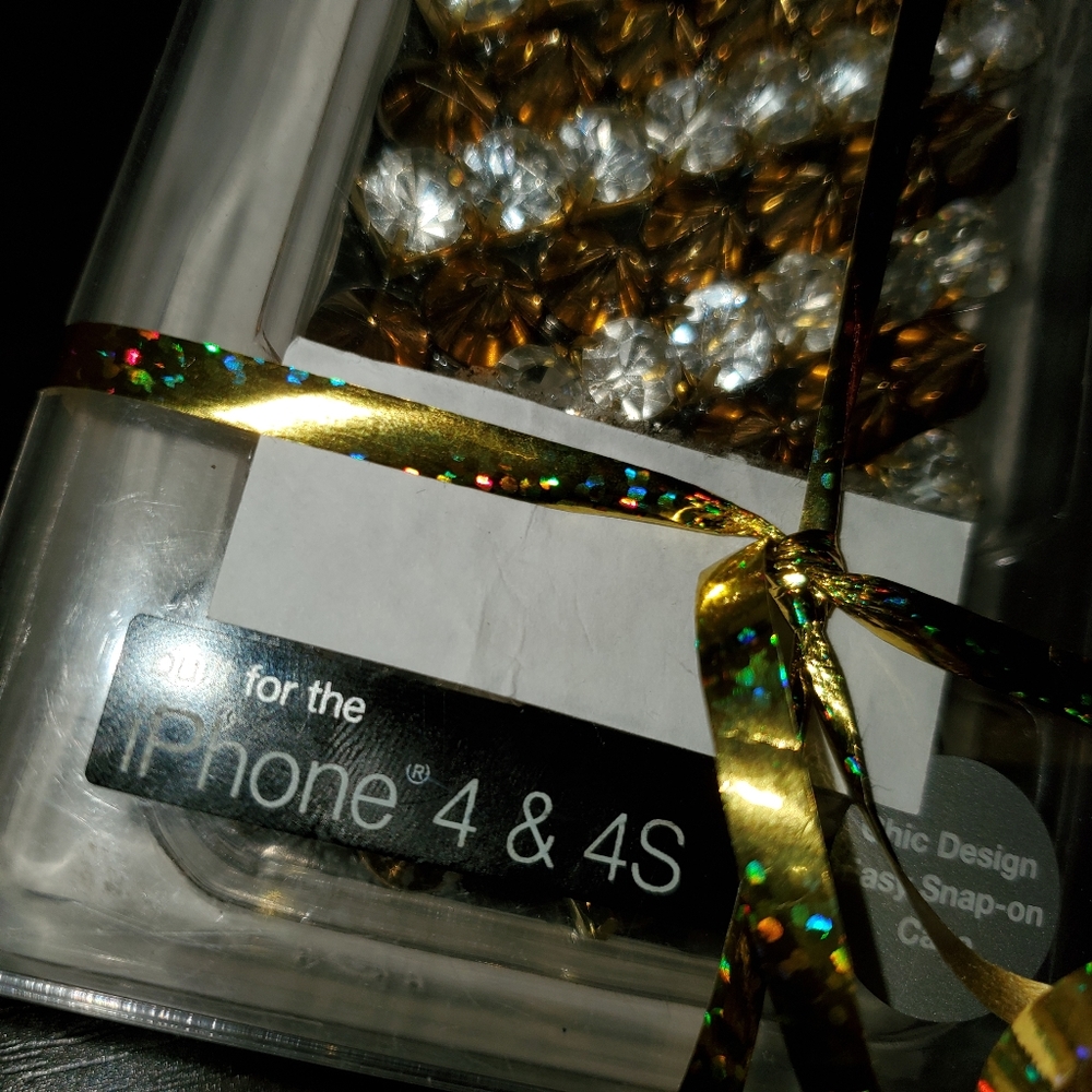 IPhone 4 & 4S Rhinestone Case - Picture 3 of 3